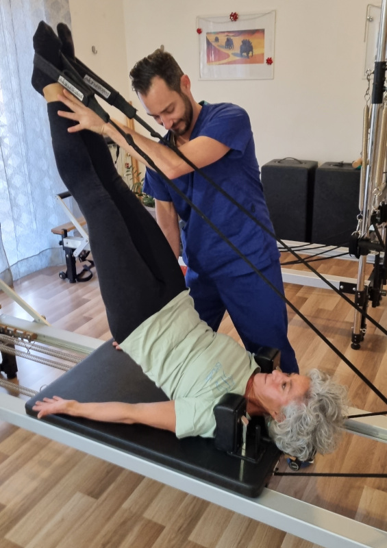Pilates Reformer - esercizio guidato